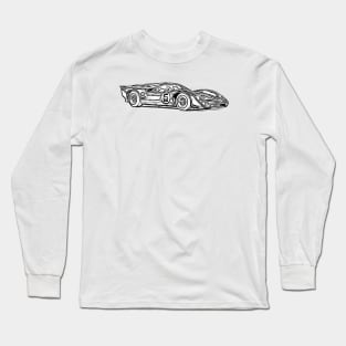 Lola T170 Wireframe Long Sleeve T-Shirt